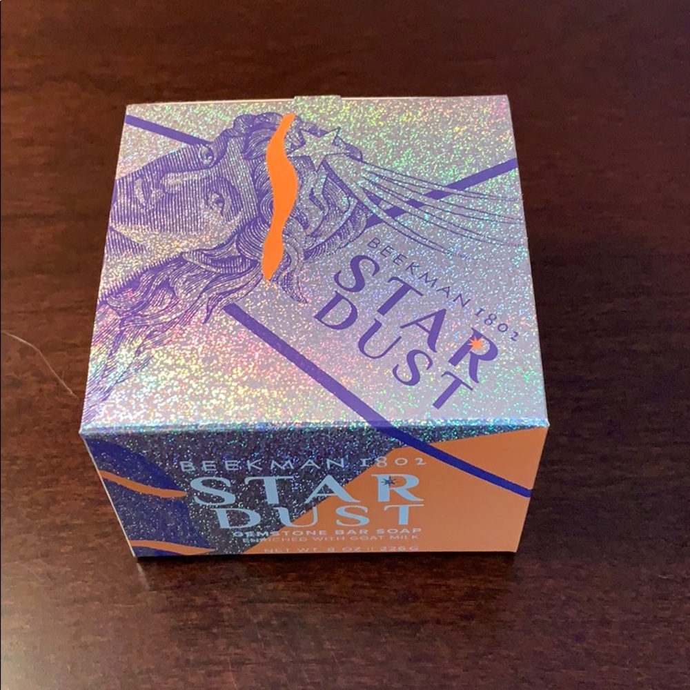 Beekman 1802 Star Dust gemstone bar soap